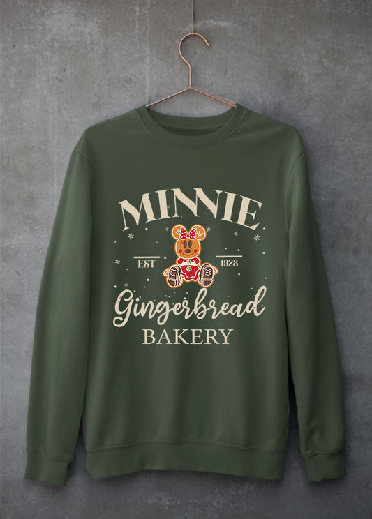 Minnie Bakery Green Sweatshirt