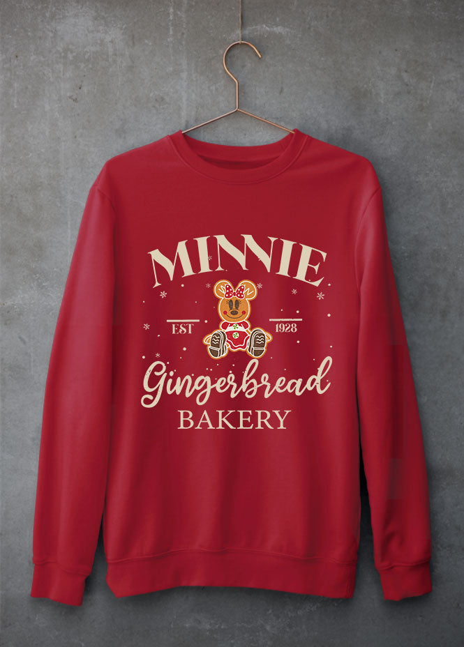 Minnie Bakery Red Sweatshirt