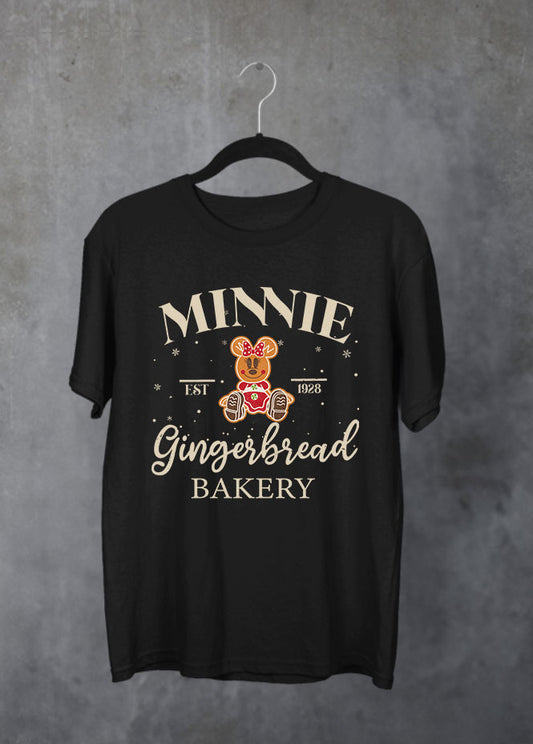 Minnie Bakery Black T-Shirt