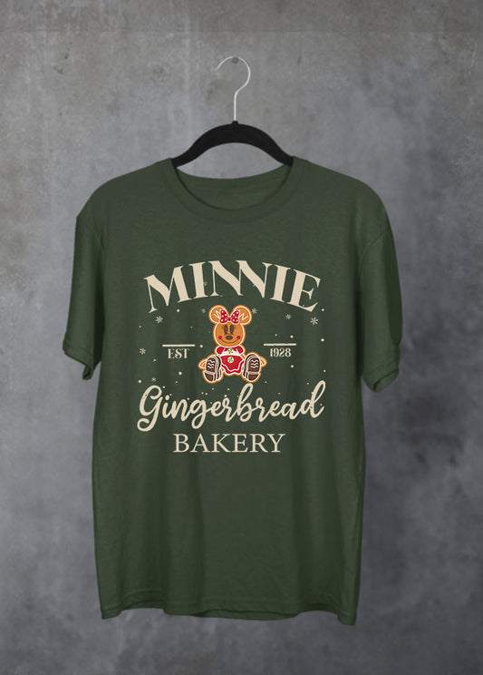 Minnie Bakery Green T-Shirt