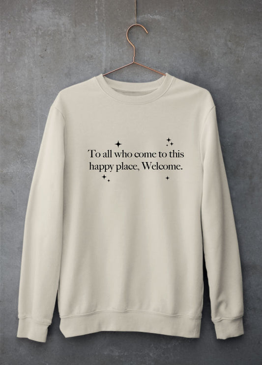 Happy Place Sand Sweatshirt