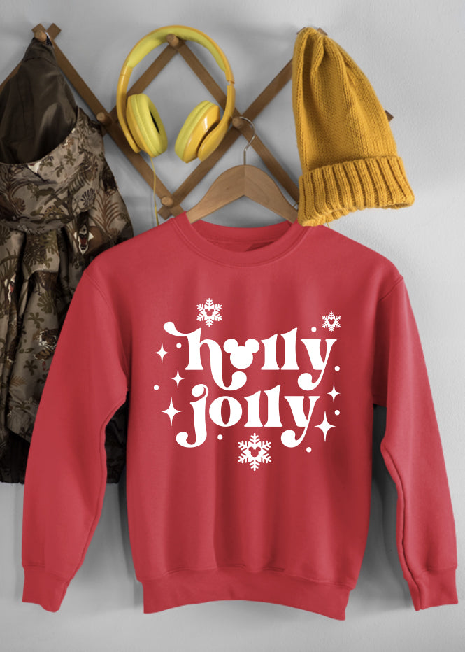 Holly Jolly Ruby Children's Sweatshirt