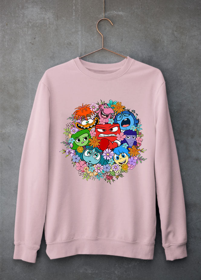 Emotions Flowers Pink Sweatshirt