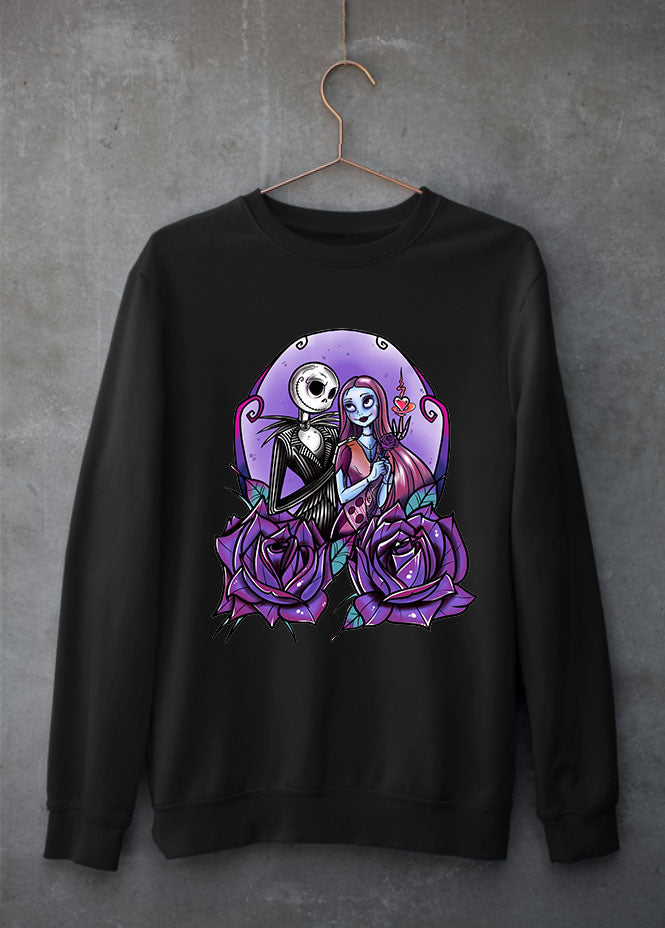 Jack & Sally Rose Black Sweatshirt