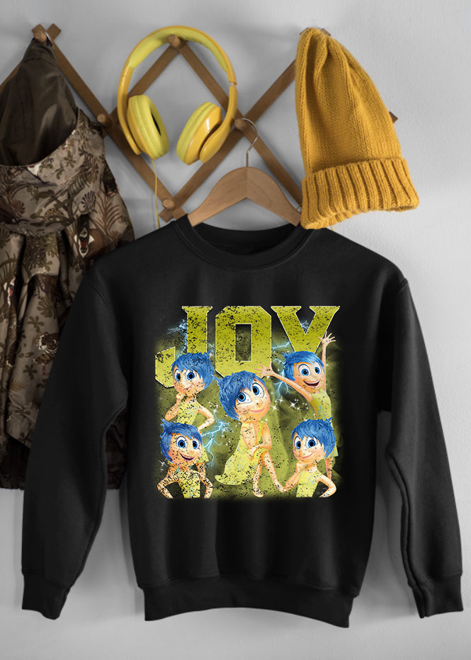 Joy Black Children's Sweatshirt