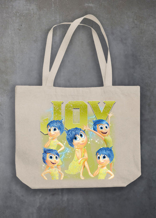 Joy Natural Tote Bag