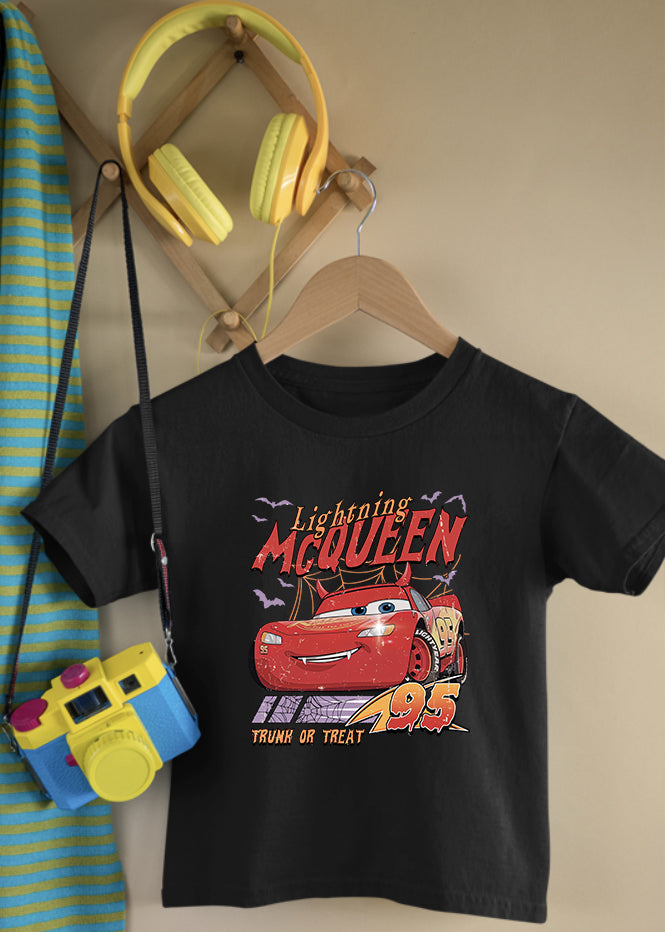 McQueen Cars Halloween Children's Black Tee