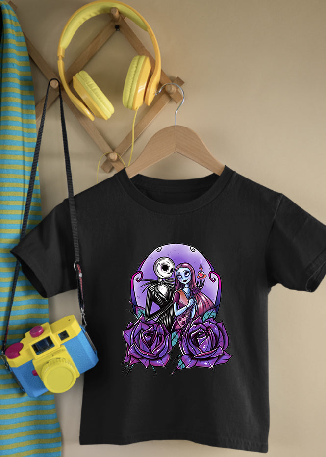 Jack & Sally Rose Children's Black Tee