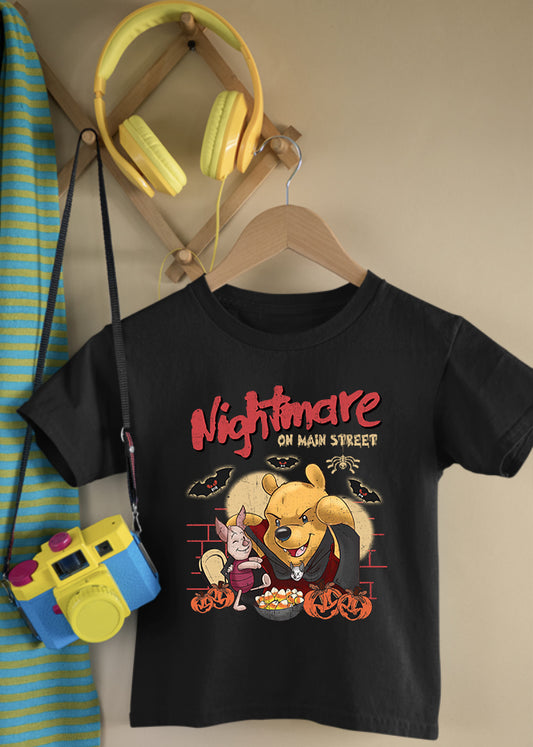 Halloween Winnie Children's Black Tee