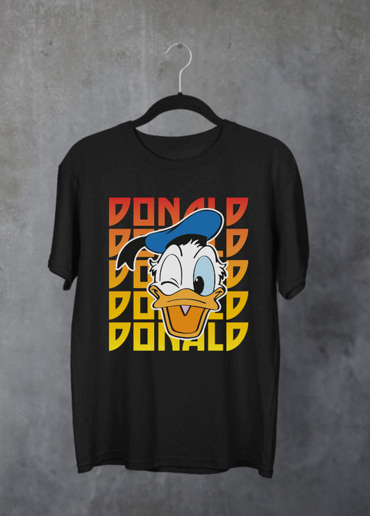 Donald Kiss T-Shirt Black