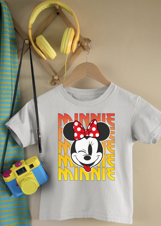 Minnie Kiss Children's Cream Tee