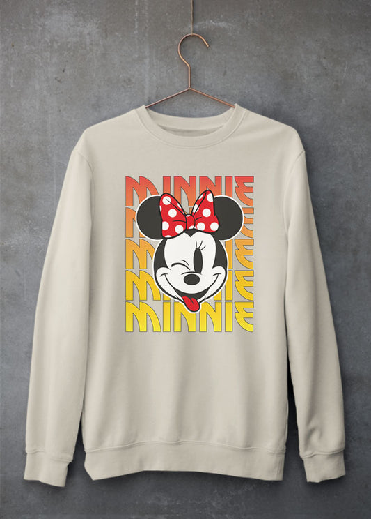 Minnie Kiss Sand Sweatshirt