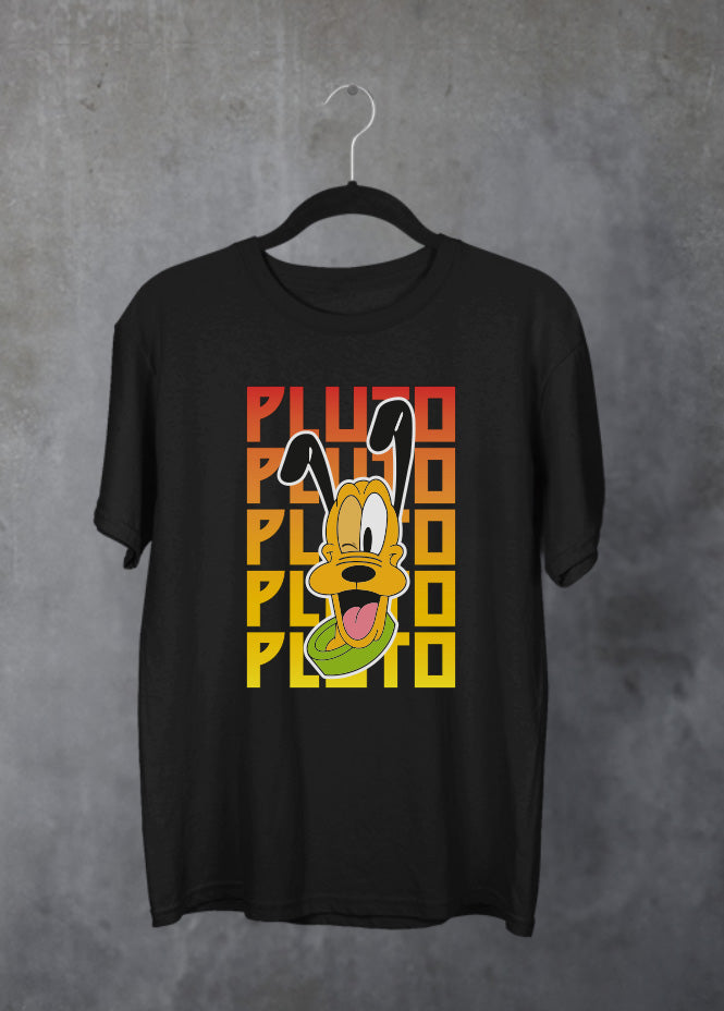 Pluto Kiss T-Shirt Black