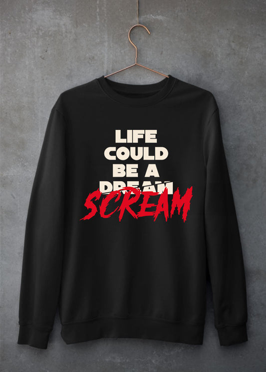Life could be a SCREAM! sweatshirt Radiator springs halloween 