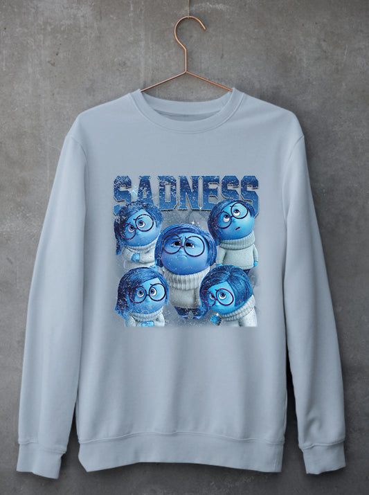 Sadness Light Blue Sweatshirt