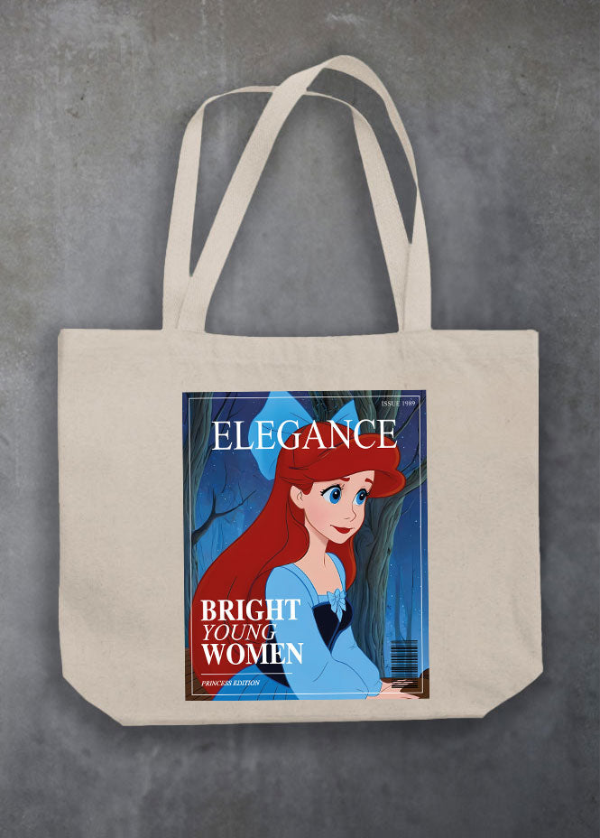 Ariel Magazine Natural Tote Bag