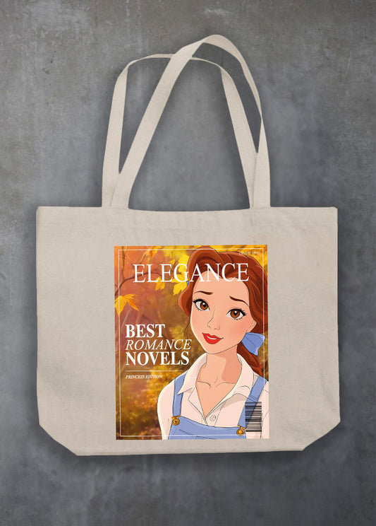 Belle Magazine Natural Tote Bag