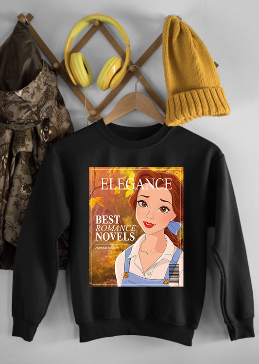 Belle Magazine Black Children's Sweatshirt