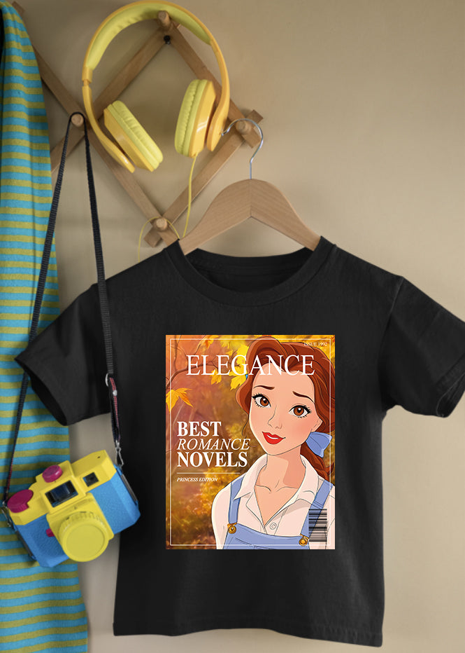 Belle Magazine Black Children's Tee