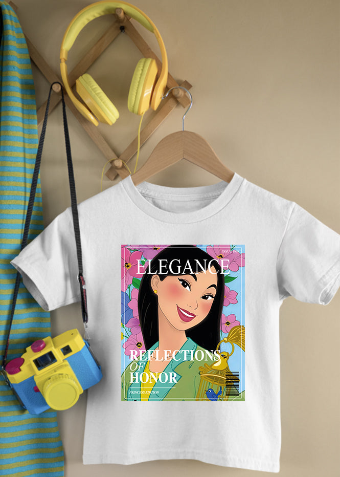 Mulan Magazine White Children's Tee