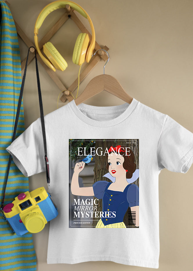 Snow White Magazine White Children's Tee