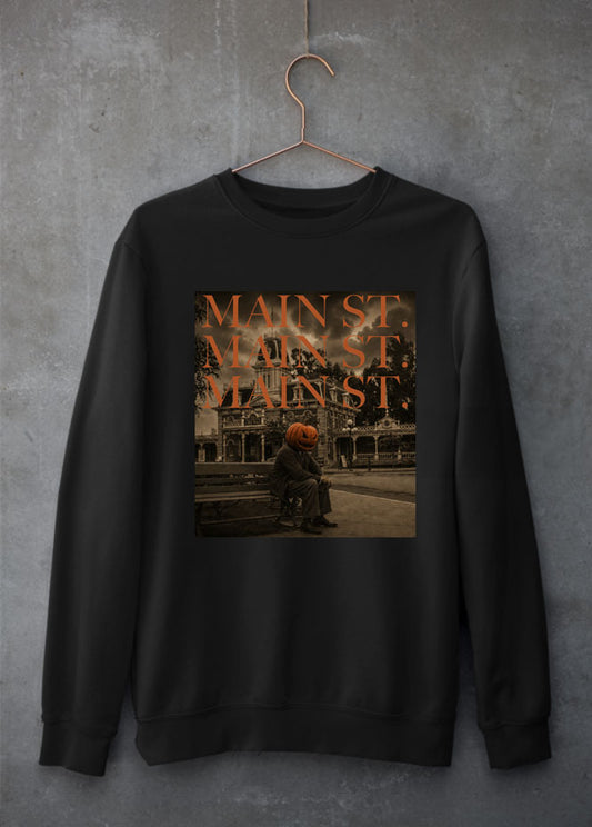 Walt Pumpkin Main Street Halloween sweatshirt