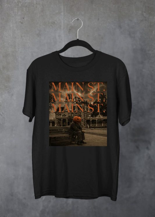 Walt Pumpkin Main Street Halloween T-Shirt