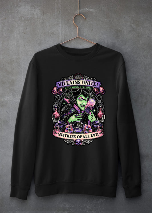 Maleficent Black Sweatshirt