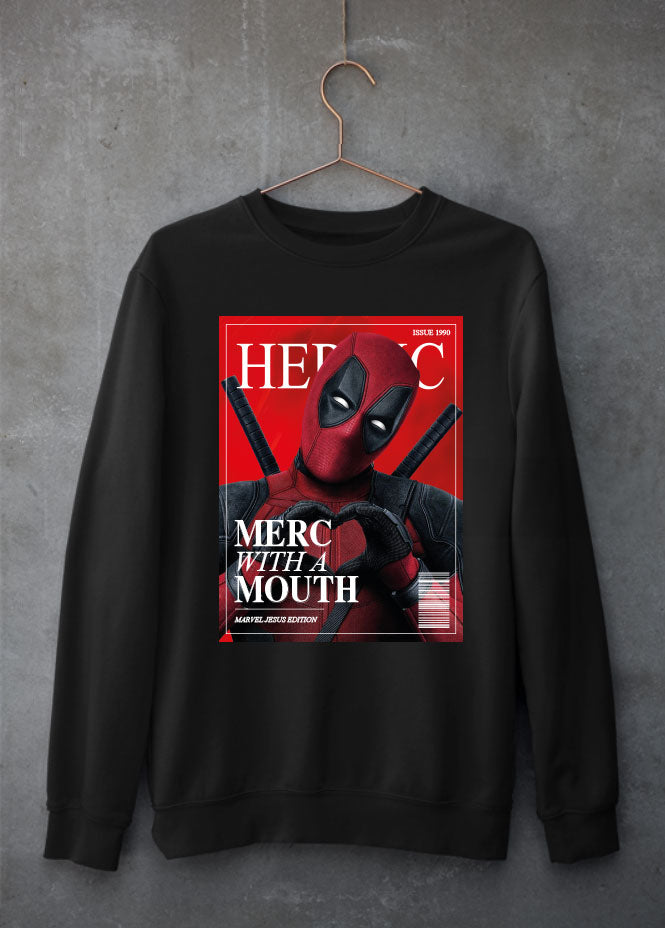 Merc with the Mouth Black Sweatshirt