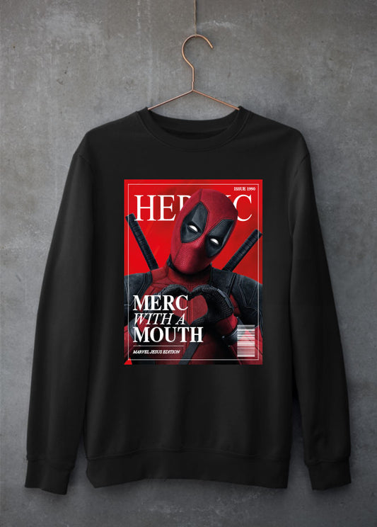 Merc with the Mouth Black Sweatshirt