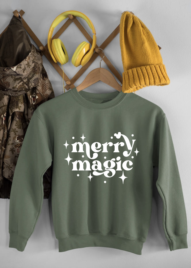 Merry Magic Fern Children's Sweatshirt