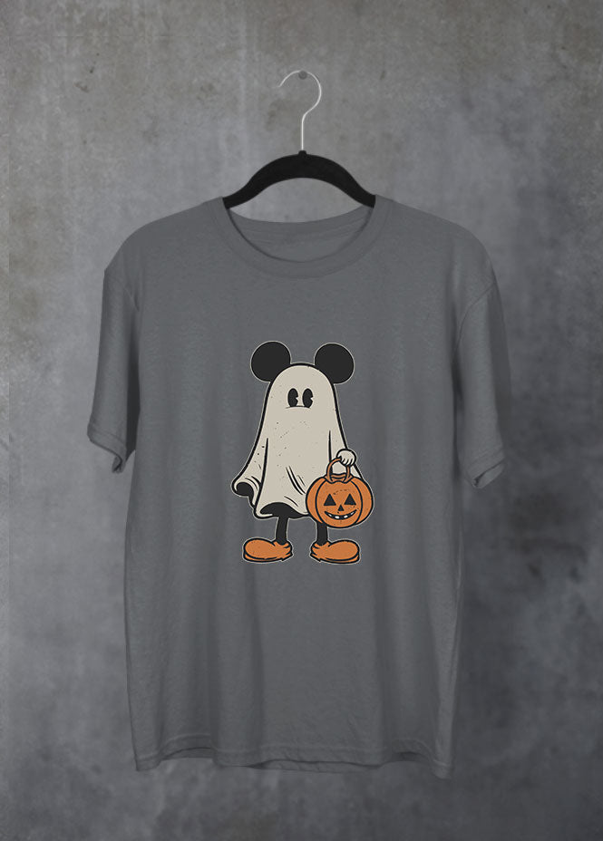 Mickey Ghost Grey T-Shirt