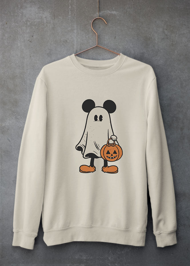 Mickey Ghost Sand Sweatshirt