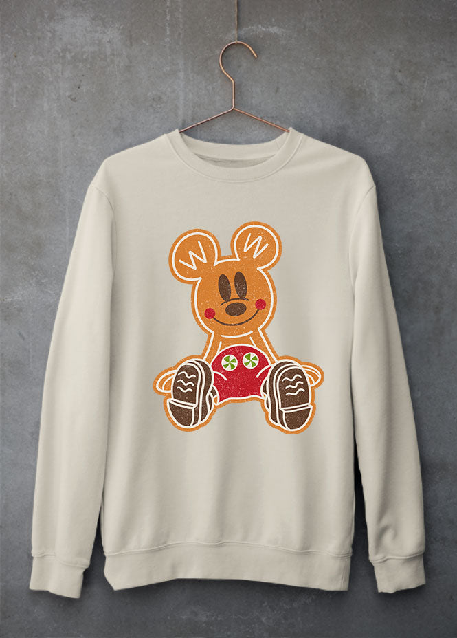 Gingerbread Mickey Christmas Sand Sweatshirt