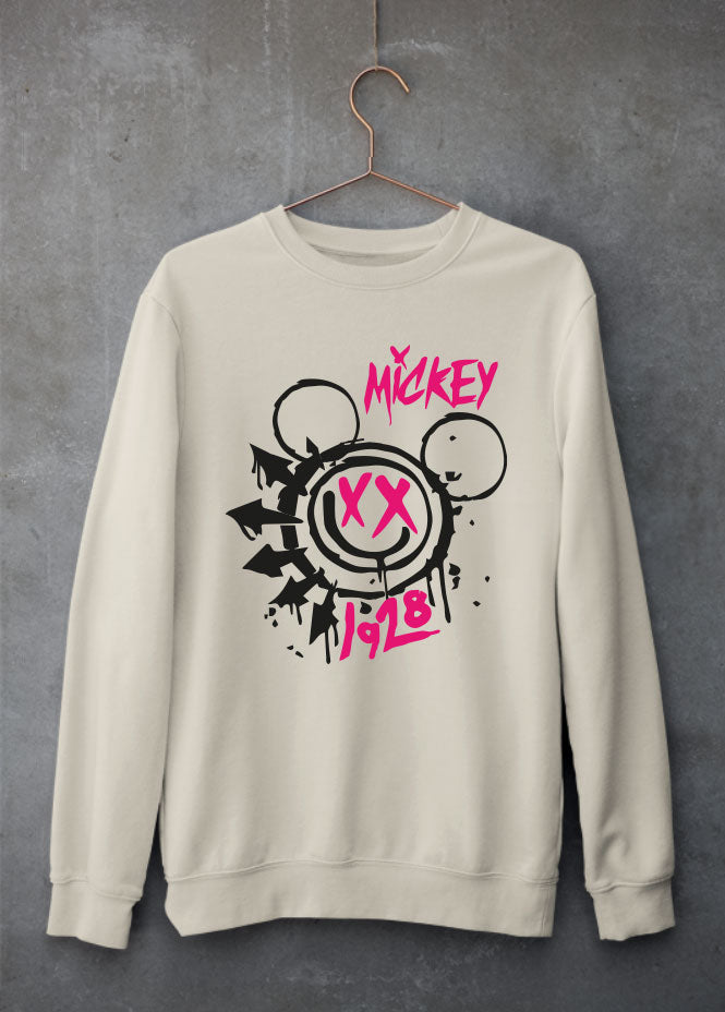 Mickey Rock Show Sand Sweatshirt