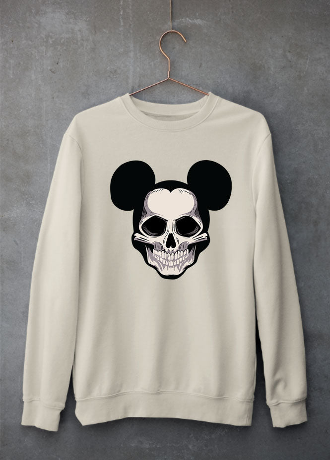 Mickey Skull Sand Sweatshirt