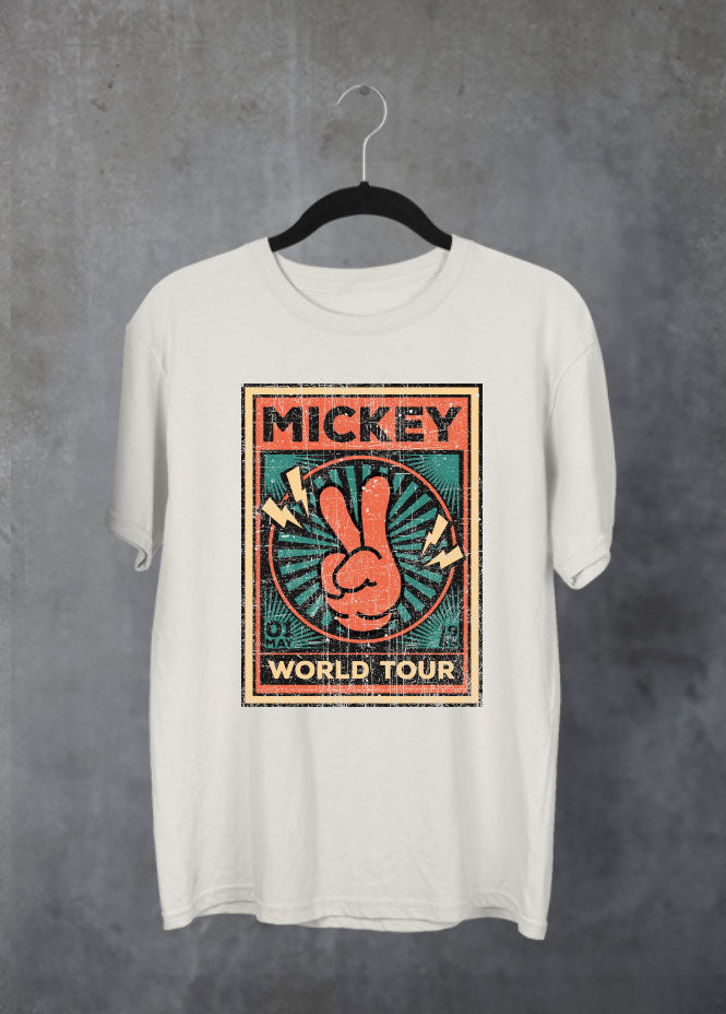 Mickey Tour Sand T-Shirt