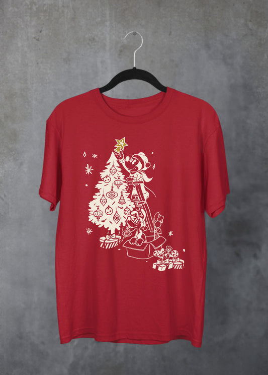 Mickey's Tree Red T-Shirt