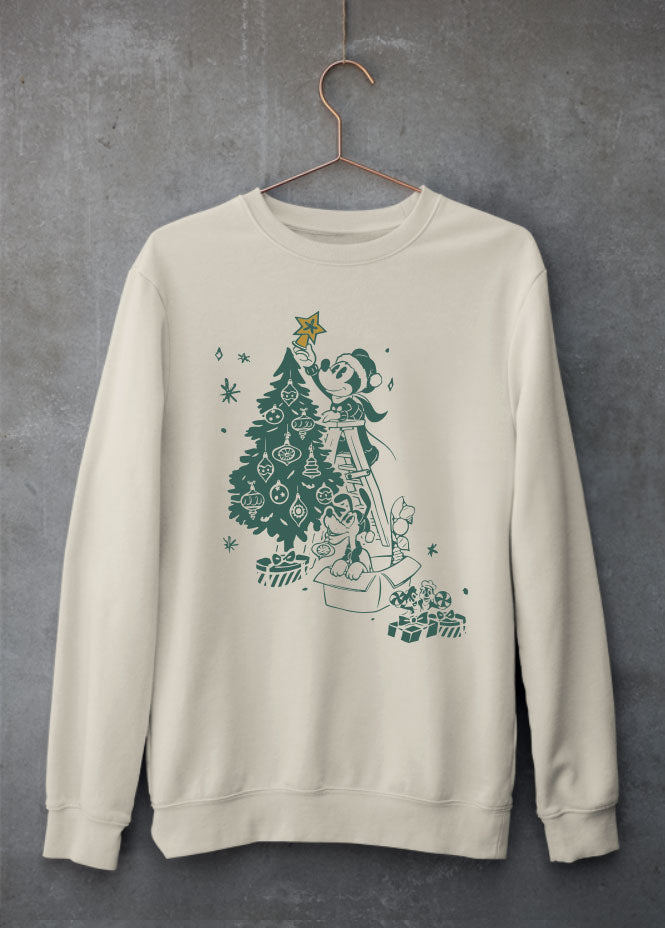 Mickey's Tree Sand Sweatshirt