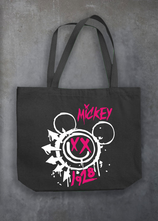 Mickey Tour Black Tote