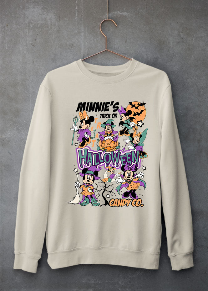 Minnie Candy Co Sand Sweatshirt