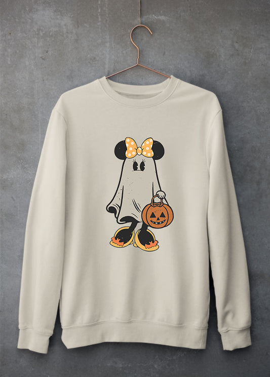 Minnie Ghost Sand Sweatshirt