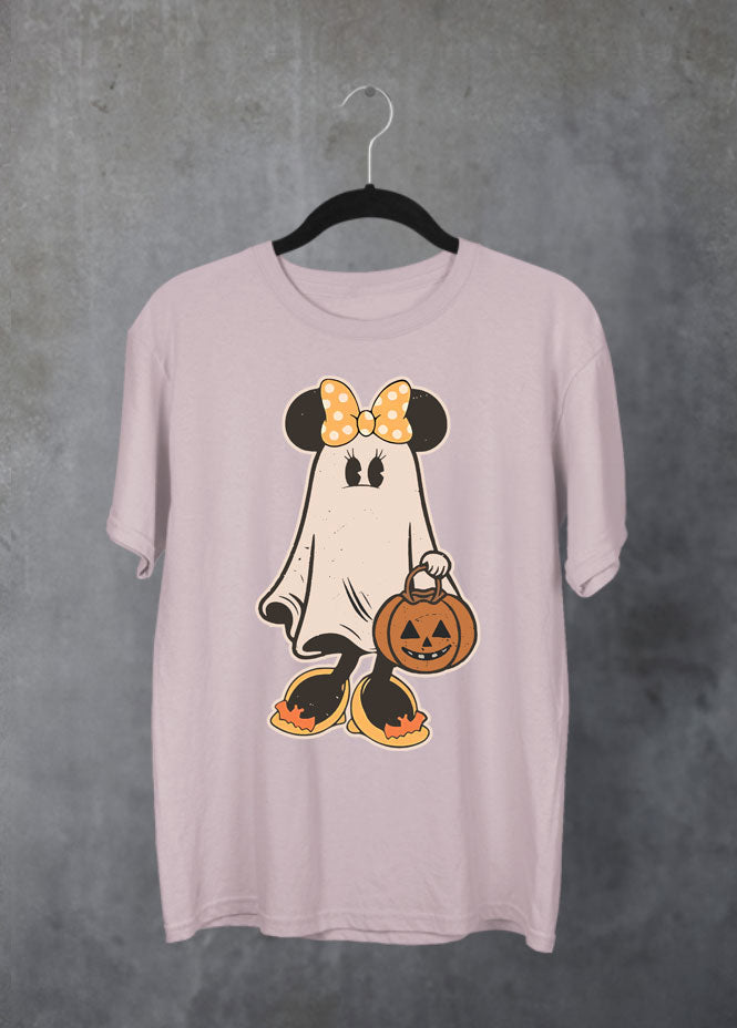 This design brings back the beloved Minnie Mouse Ghost, featuring his classic silhouette draped in a playful Halloween sheet. A fan favourite from last year, it combines cute and spooky in perfect Disney style.