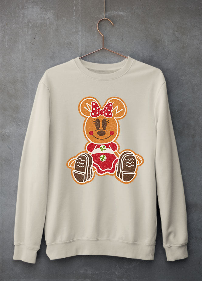 Gingerbread Minnie Sand Sweatshirt