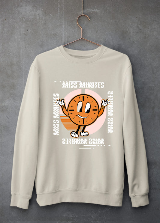 Miss Minutes Sand Sweatshirt