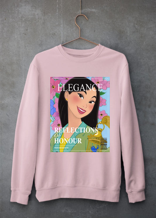 Mulan Cover Pink Sweatshirt