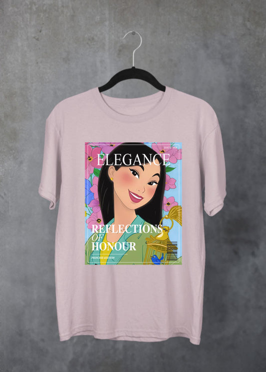 Mulan Cover Pink T-Shirt