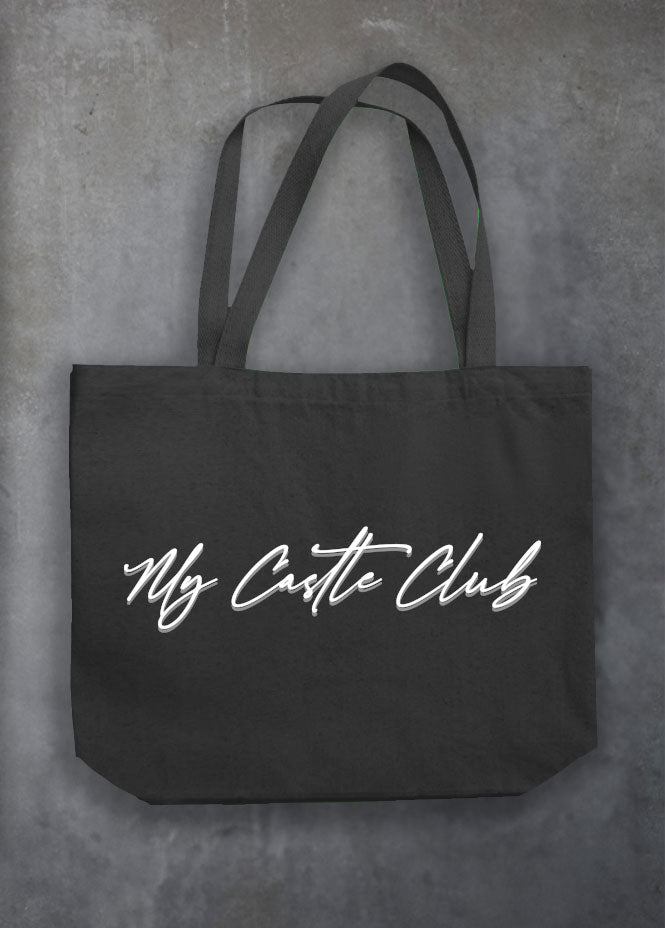 My Castle Club Black Tote Bag