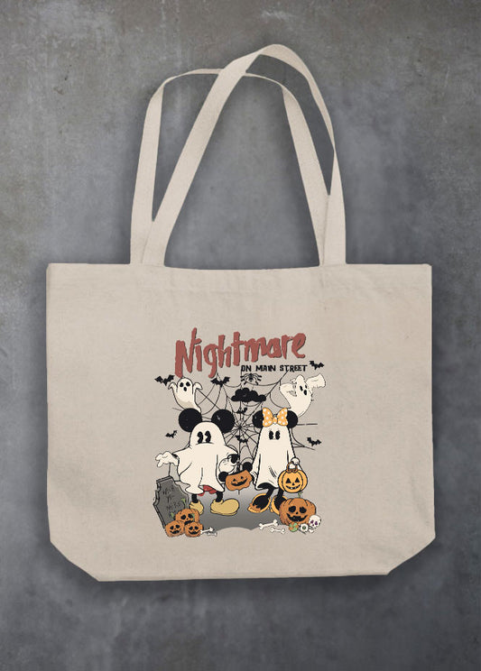 Nightmare Natural Tote Bag