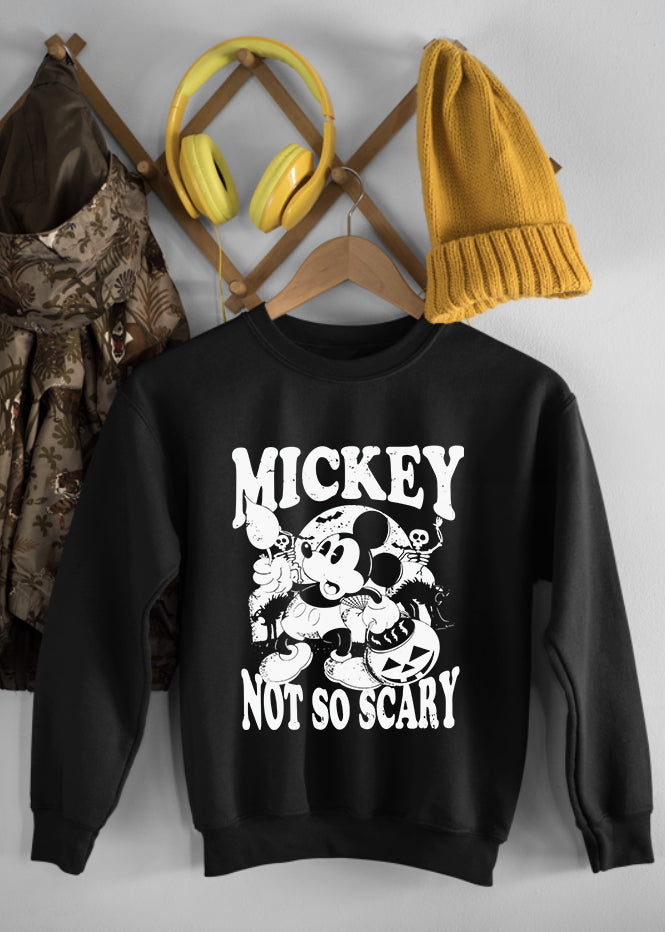 Not So Scary Children's Black Sweatshirt